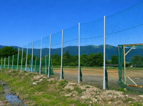 防球ネット・バックネット